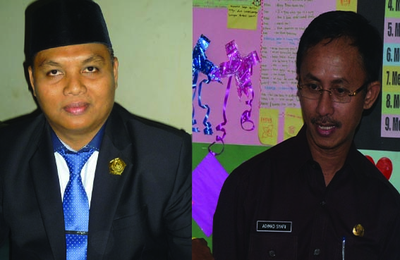 GN/Dok. GN Ketua Komisi I DPRD Pamekasan Ismail (kiri) dan Bupati Pamekasan Achmad Syafii