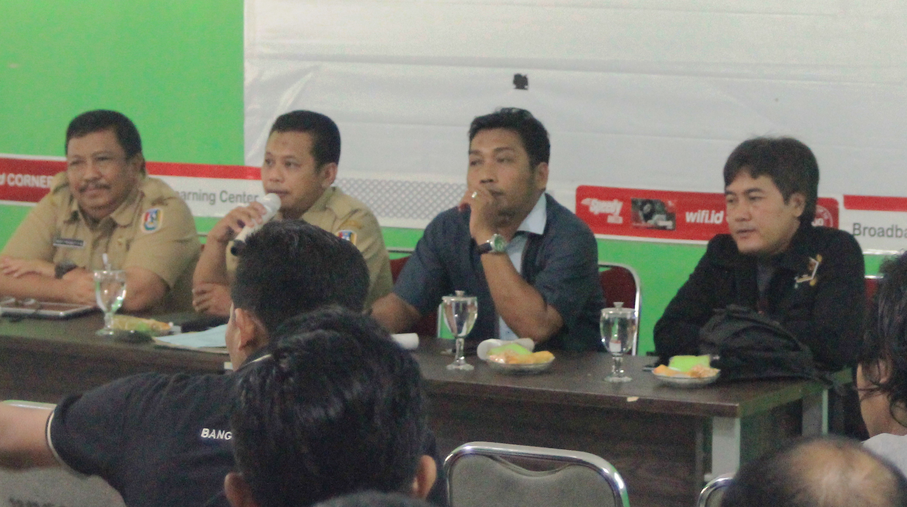 GN/Chusnul Huda Kepala Dinas Kominfo, Kabag Humas dan Protokol Tuban, bersama Ketua RPS & PWI Tuban
