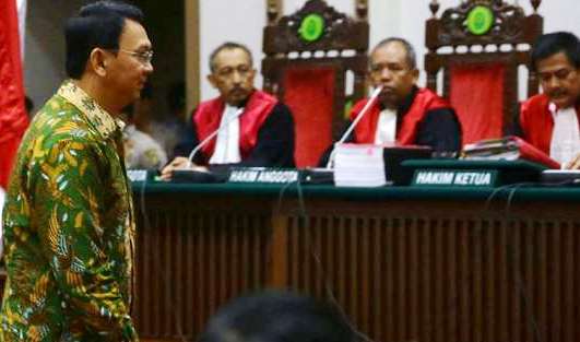 GN/Istimewa Sidang dengan agenda tuntutanterhadap terdakwa penistaan agama Basuki Tjahaya Purnama akhirnya ditunda dan kembali digelar seusai pilkada DKI Jakarta. 