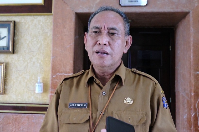 Kepala Dispendik Kota Surabaya, Yusuf Masruh,